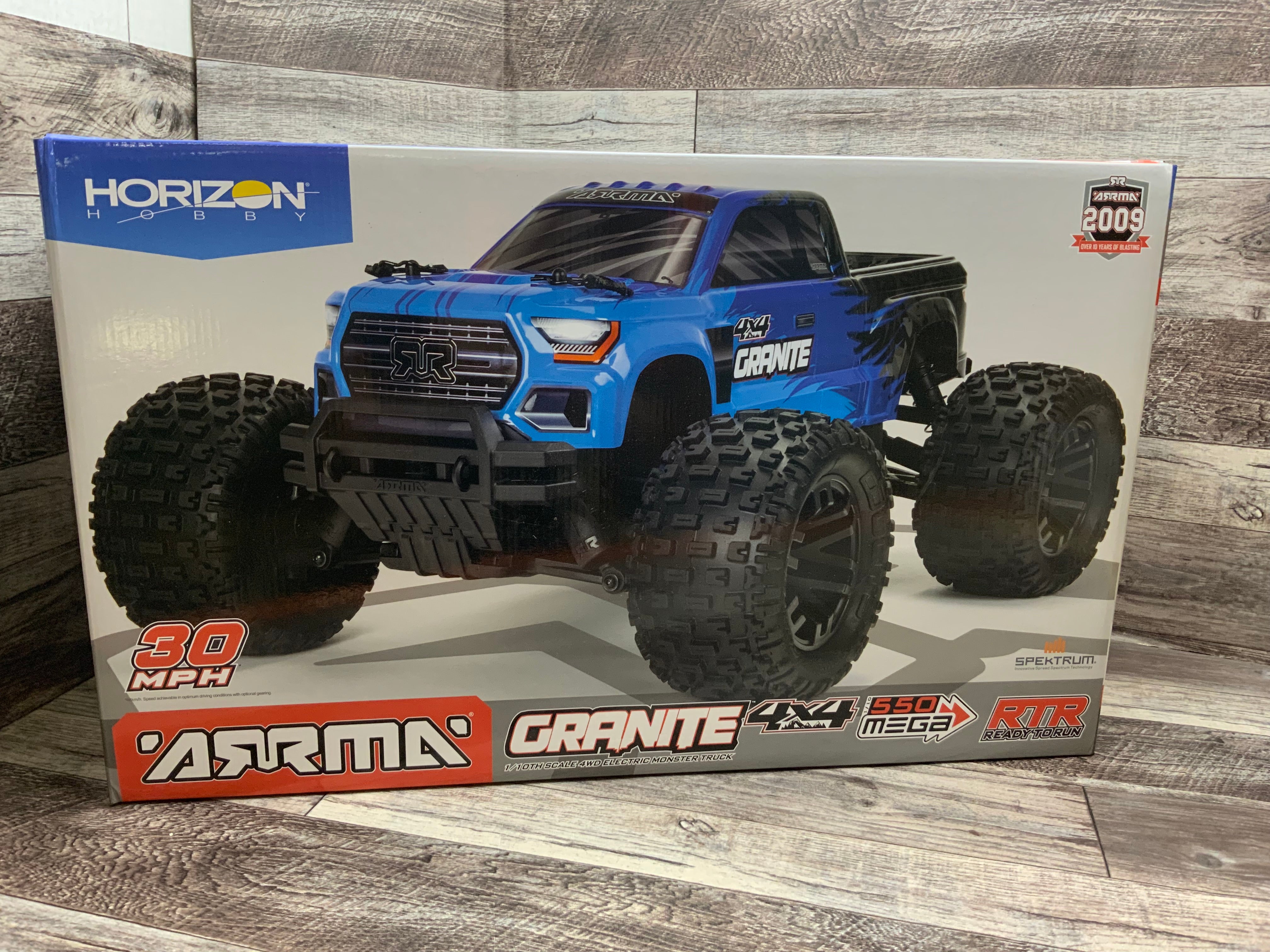ARRMA GRANITE 4X4 MEGA BRUSHED 1/10 4WD MT RED (8081790075118)